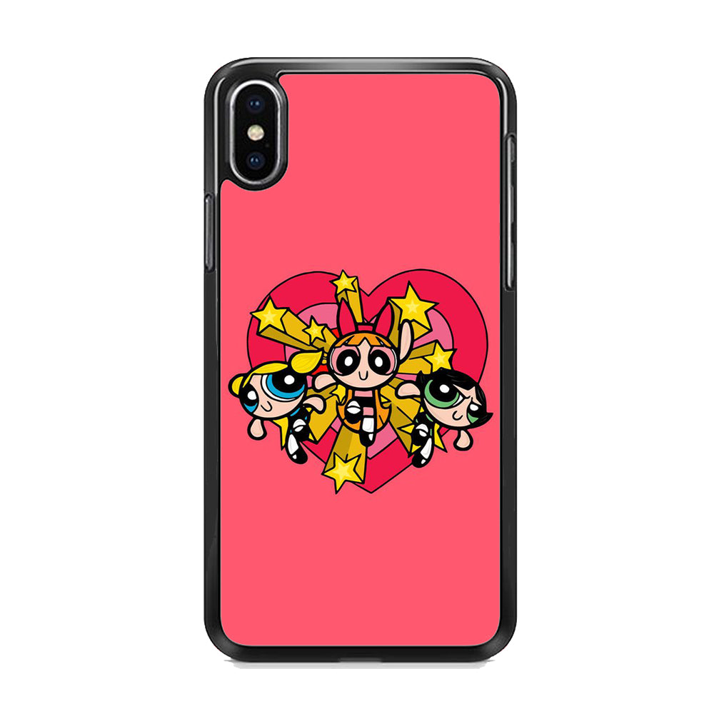 The Powerpuff Girls Pink Love iPhone XS MAX Case