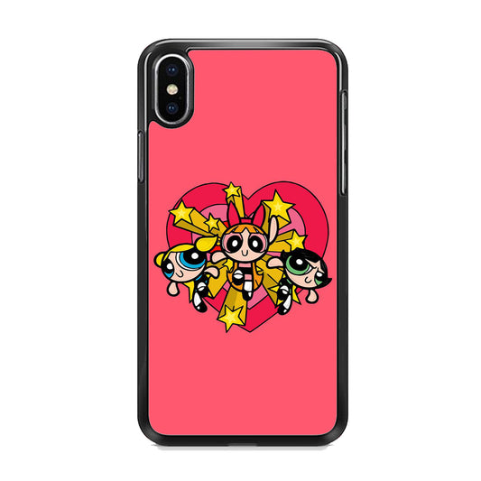 The Powerpuff Girls Pink Love iPhone XS MAX Case