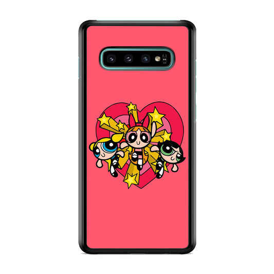 The Powerpuff Girls Pink Love Samsung Galaxy S10 Case