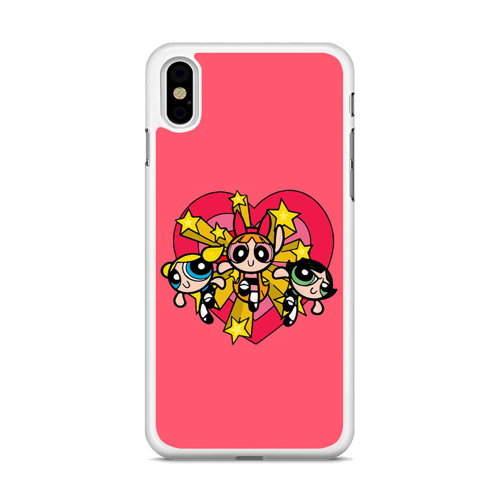 The Powerpuff Girls Pink Love iPhone XS MAX Case