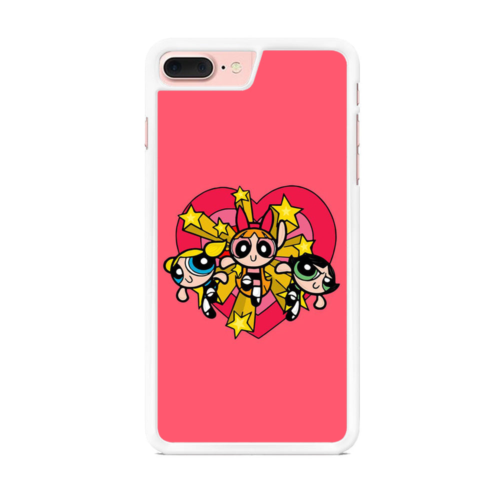 The Powerpuff Girls Pink Love iPhone 7 Plus Case