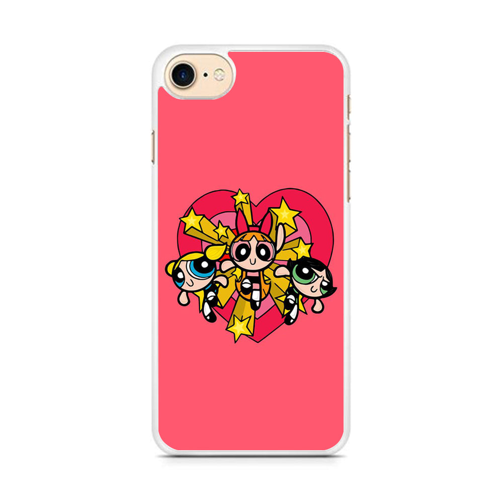 The Powerpuff Girls Pink Love iPhone 8 Case