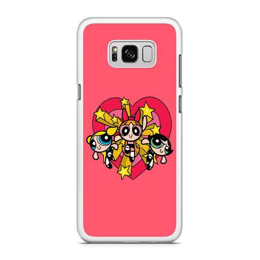 The Powerpuff Girls Pink Love Samsung Galaxy S8 Case