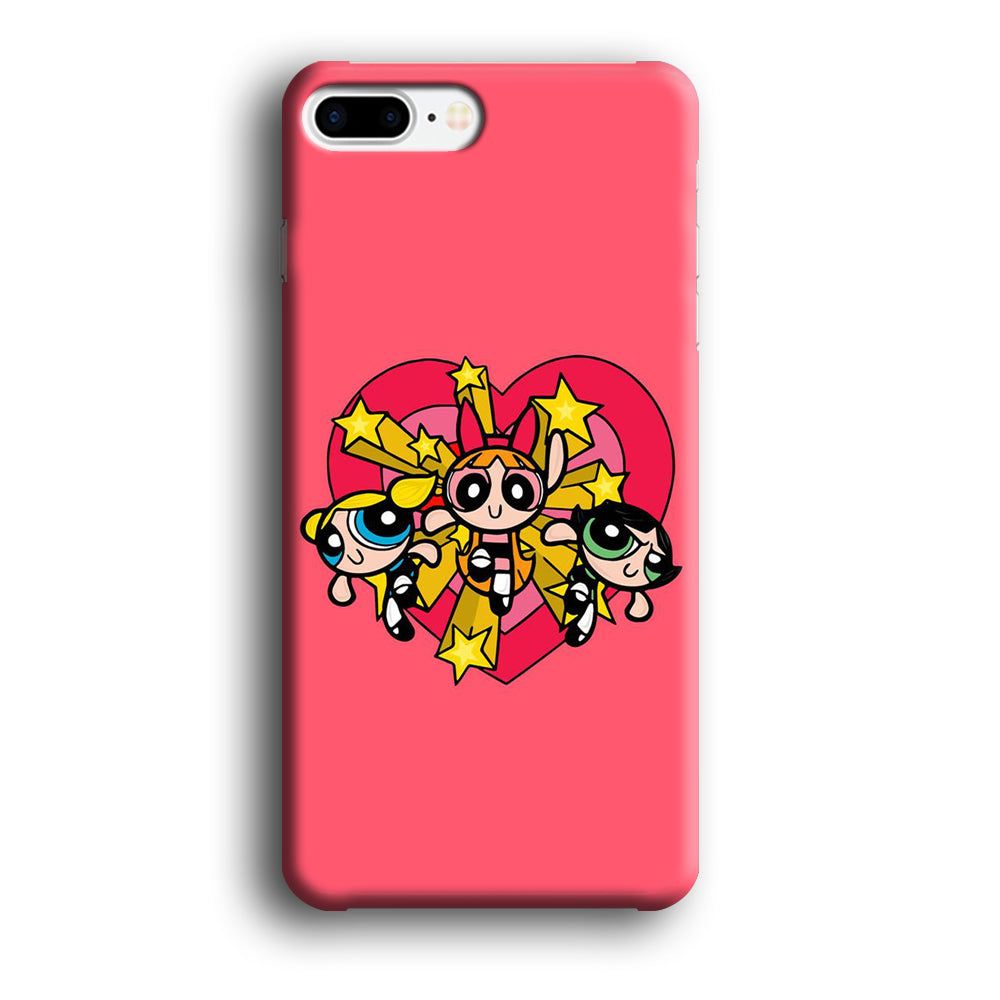 The Powerpuff Girls Pink Love iPhone 7 Plus Case