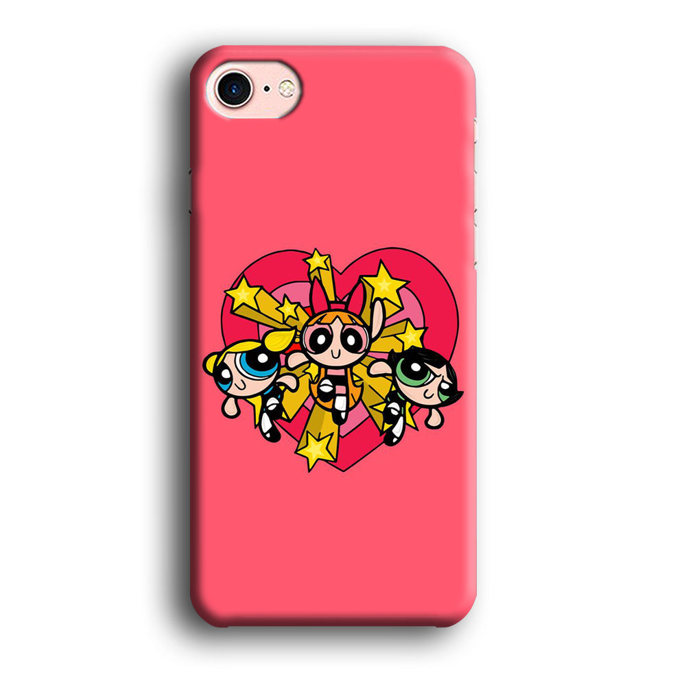 The Powerpuff Girls Pink Love iPhone 7 Case