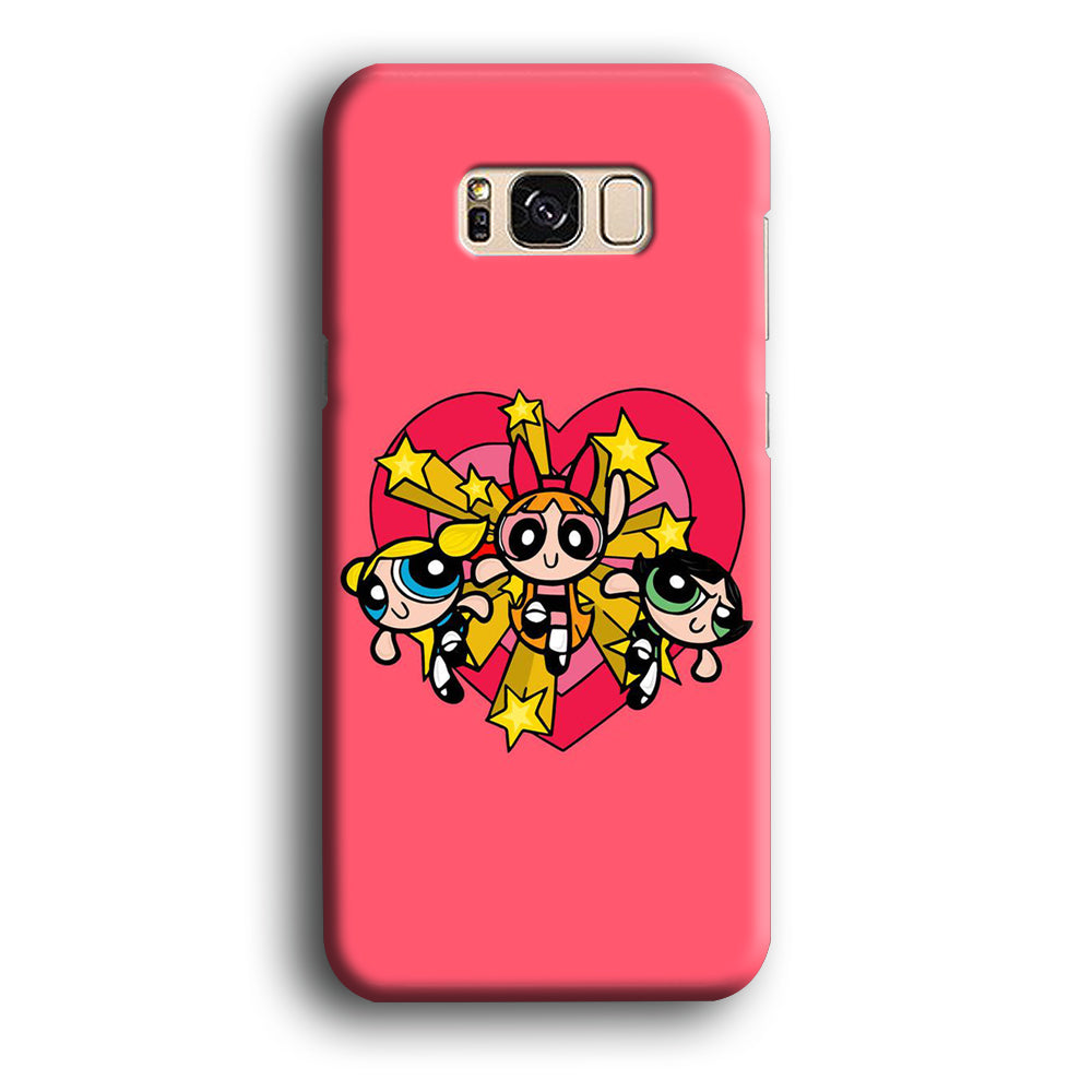 The Powerpuff Girls Pink Love Samsung Galaxy S8 Case