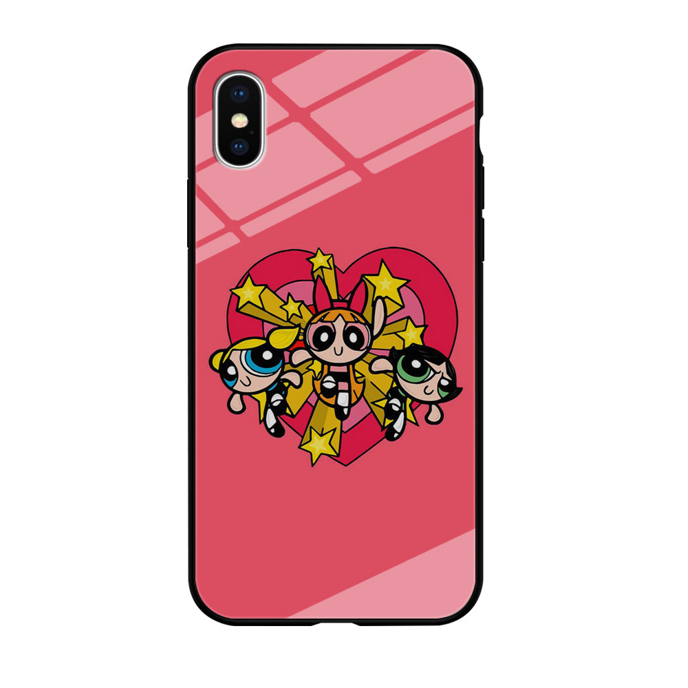 The Powerpuff Girls Pink Love iPhone XS MAX Case