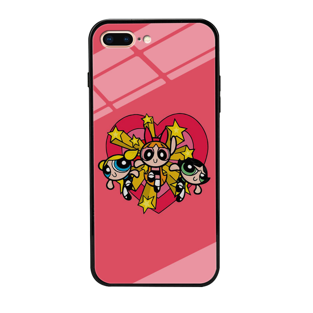 The Powerpuff Girls Pink Love iPhone 7 Plus Case