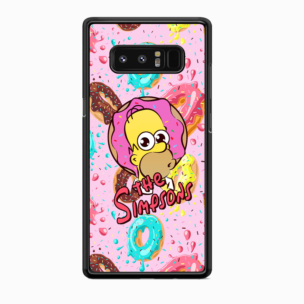 The Simpson Donuts Hunter Samsung Galaxy Note 8 Case
