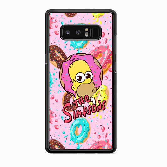 The Simpson Donuts Hunter Samsung Galaxy Note 8 Case