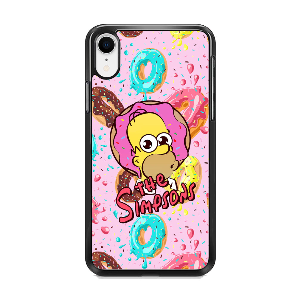 The Simpson Donuts Hunter iPhone XR Case