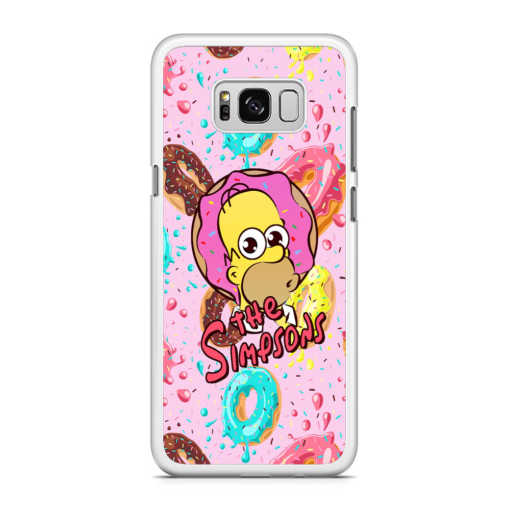 The Simpson Donuts Hunter Samsung Galaxy S8 Case