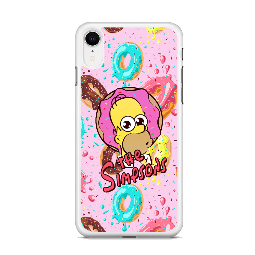 The Simpson Donuts Hunter iPhone XR Case