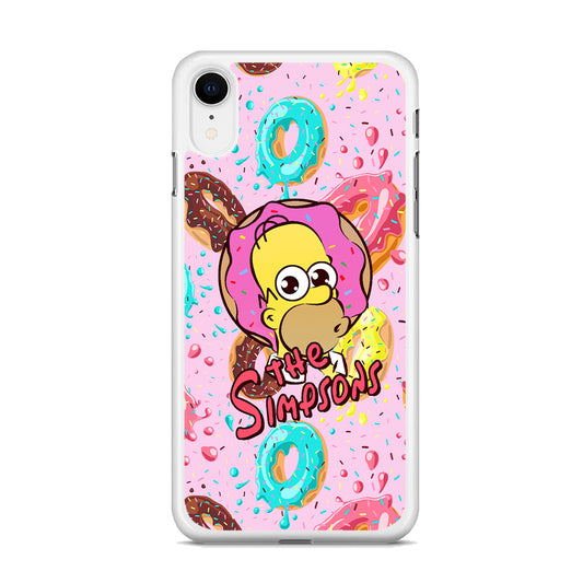 The Simpson Donuts Hunter iPhone XR Case