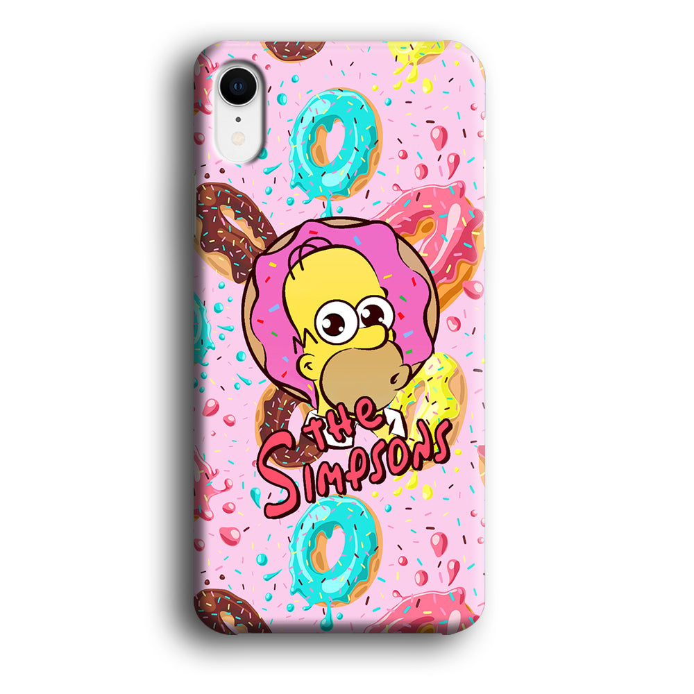 The Simpson Donuts Hunter iPhone XR Case