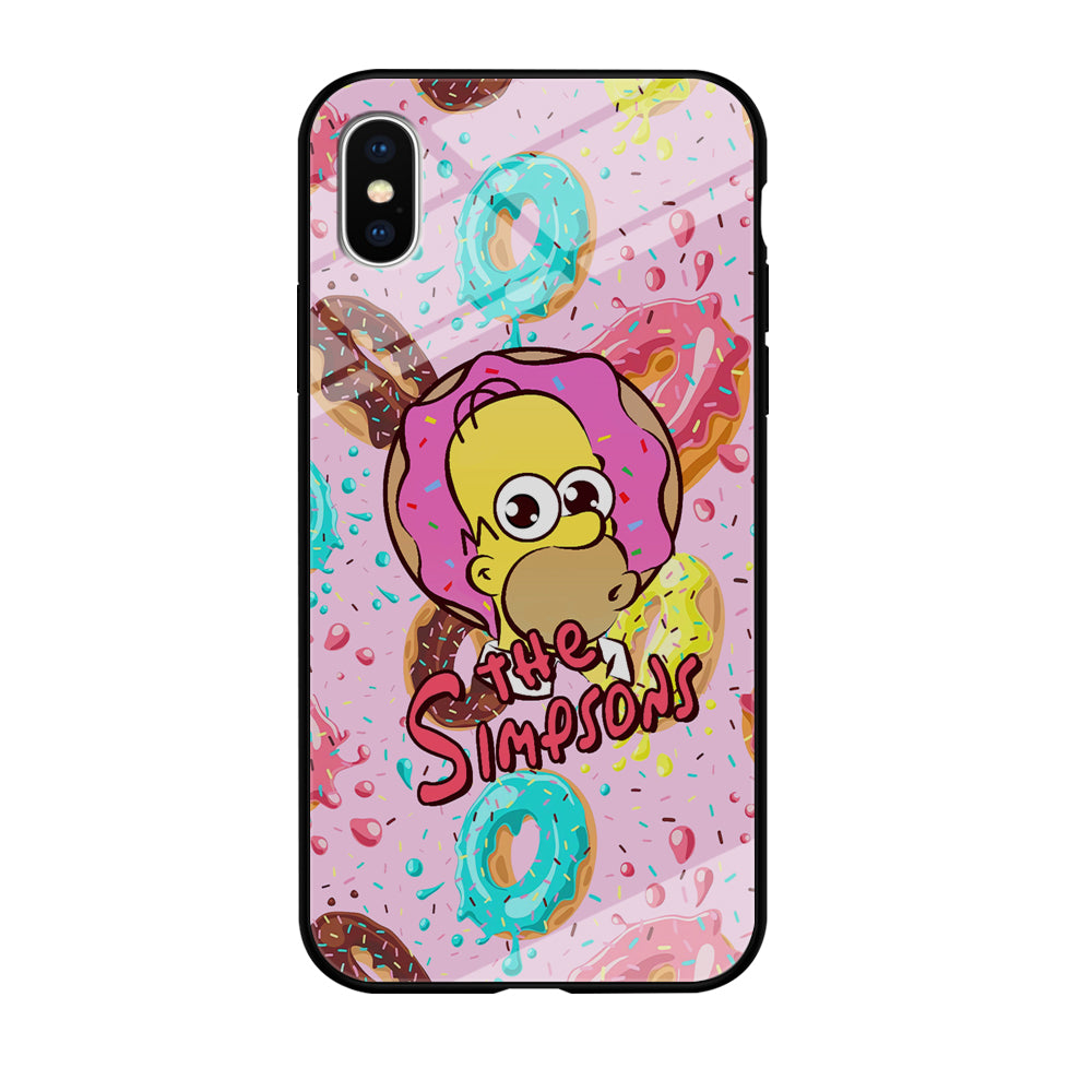 The Simpson Donuts Hunter iPhone X Case