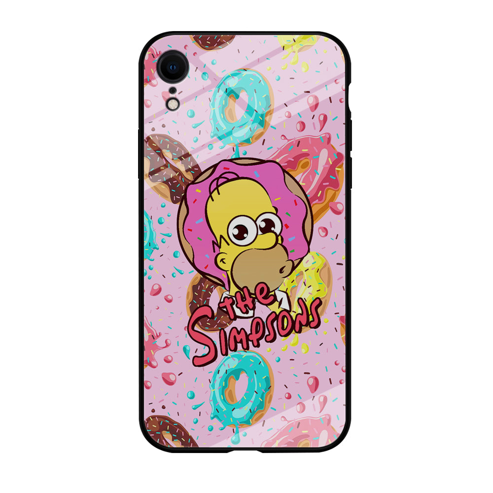 The Simpson Donuts Hunter iPhone XR Case
