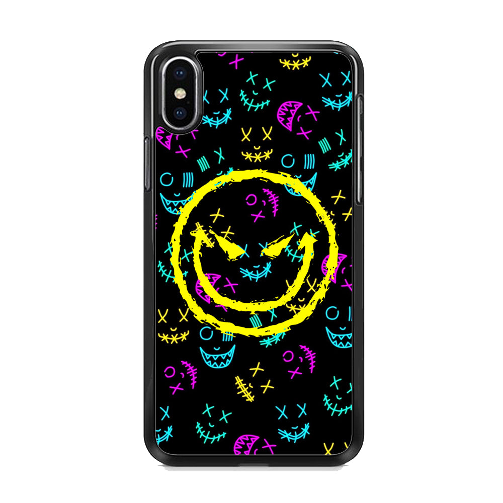The Smile Glow iPhone X Case