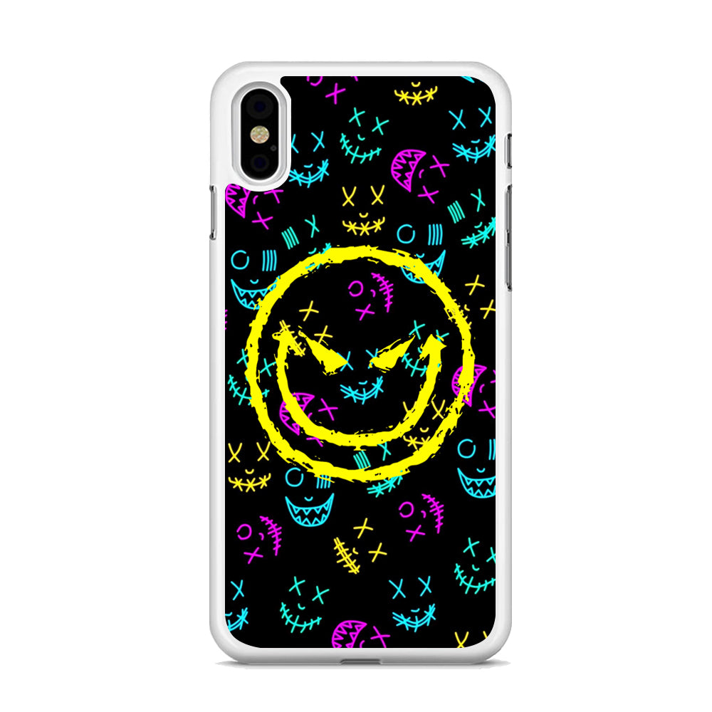 The Smile Glow iPhone X Case