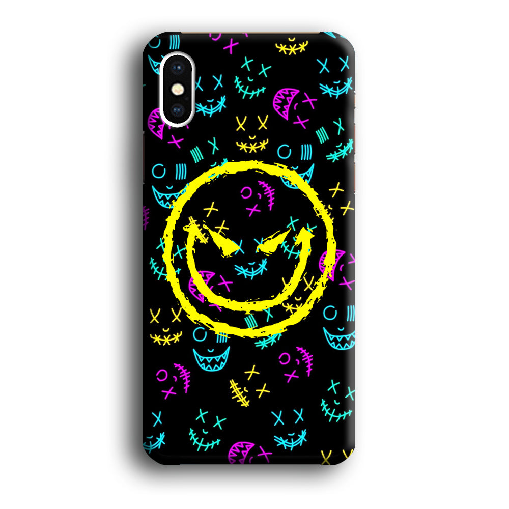 The Smile Glow iPhone X Case