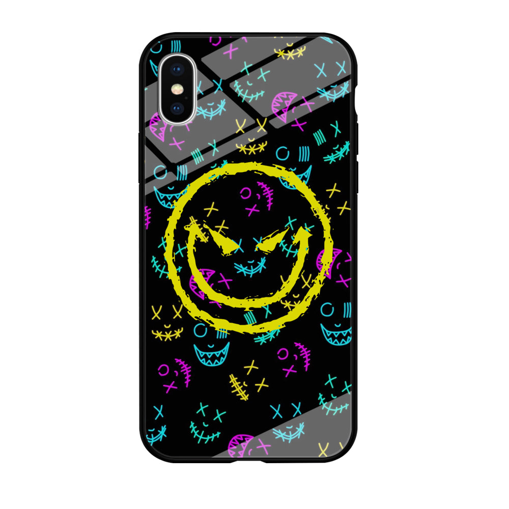 The Smile Glow iPhone X Case