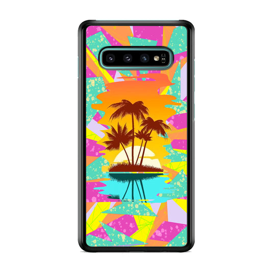 The Sunset Over The Day Samsung Galaxy S10 Case