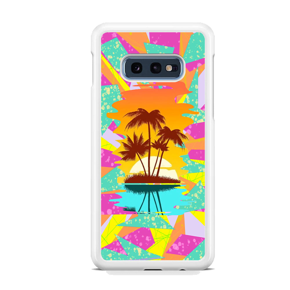 The Sunset Over The Day Samsung Galaxy S10E Case