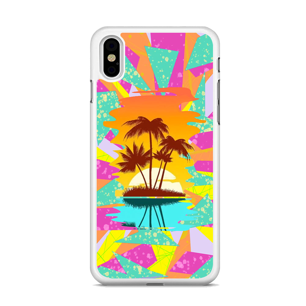 The Sunset Over The Day iPhone X Case