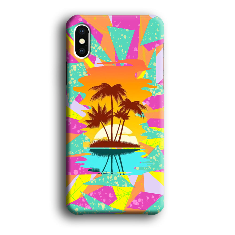 The Sunset Over The Day iPhone X Case