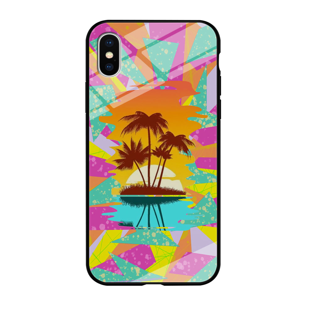 The Sunset Over The Day iPhone X Case