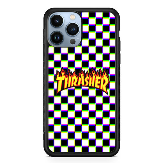 Thrasher Chess iPhone 13 Pro Case - Carneyforia