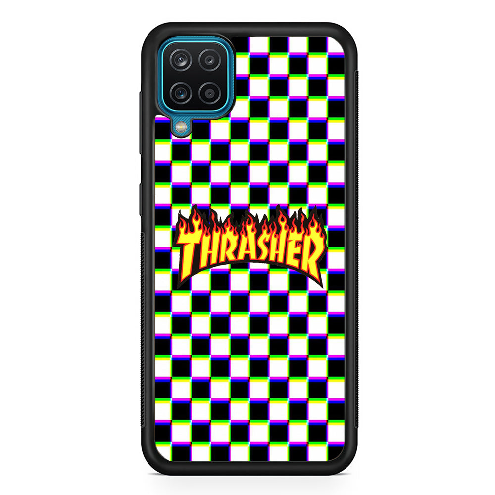 Thrasher Chess Samsung Galaxy A12 Case - Carneyforia