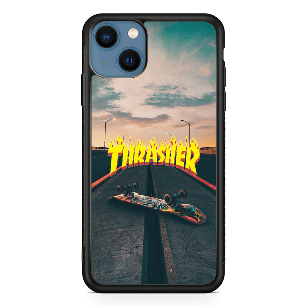 Thrasher Skate View iPhone 13 Case - Carneyforia