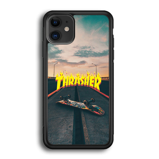 Thrasher Skate View iPhone 12 Case - Carneyforia