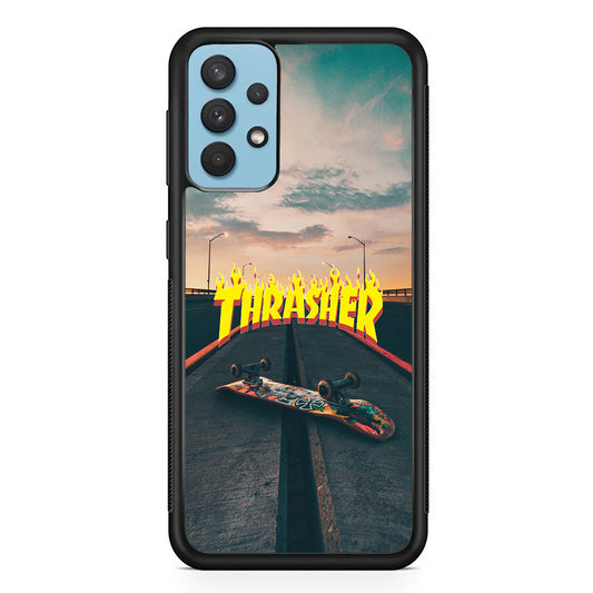 Thrasher Skate View Samsung Galaxy A32 Case