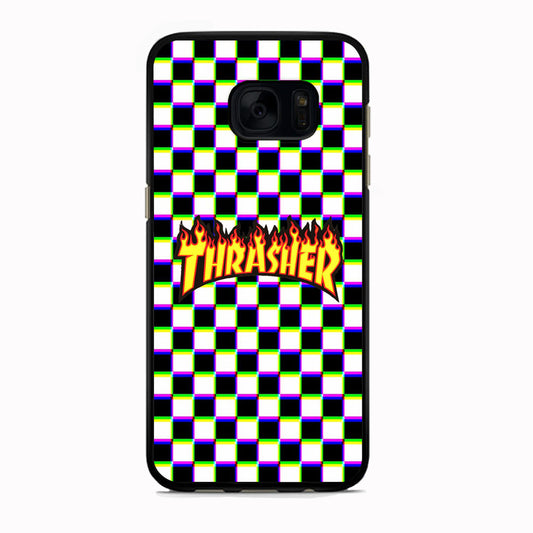 Thrasher Chess Samsung Galaxy S7 Edge Case - Carneyforia