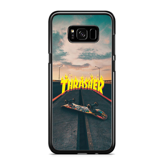 Thrasher Skate View Samsung Galaxy S8 Case - Carneyforia