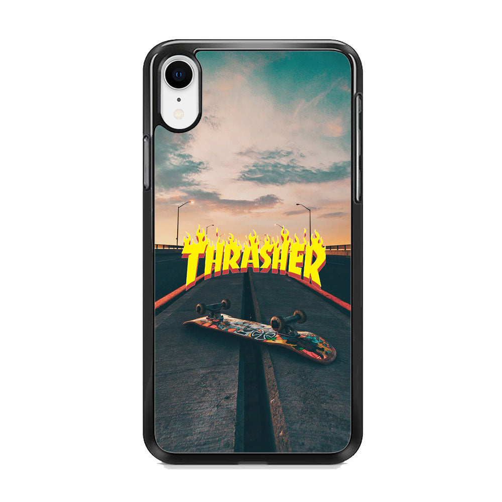 Thrasher Skate View iPhone XR Case - Carneyforia