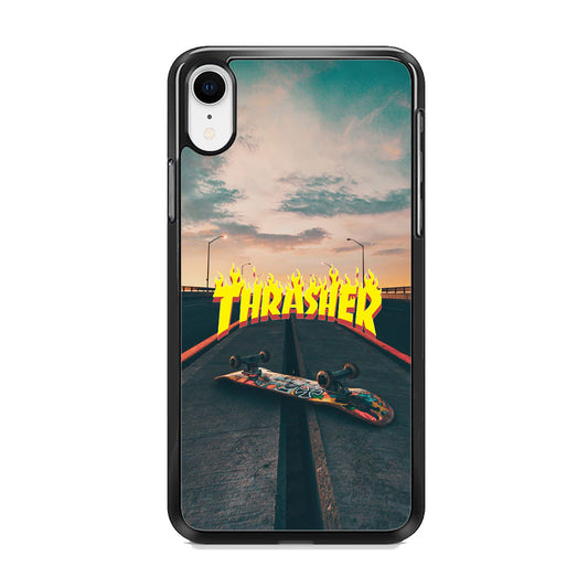 Thrasher Skate View iPhone XR Case - Carneyforia
