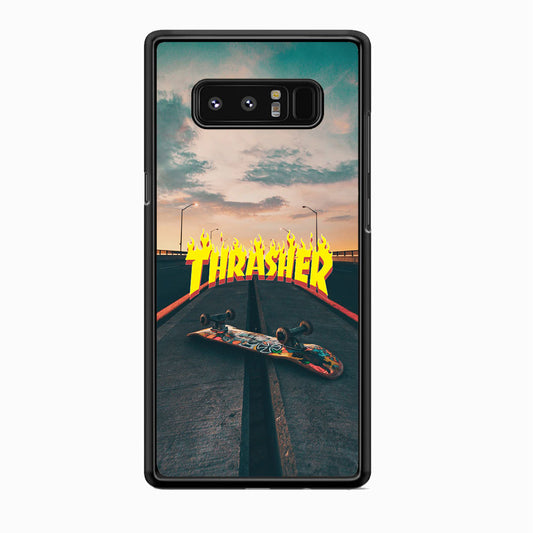 Thrasher Skate View Samsung Galaxy Note 8 Case - Carneyforia