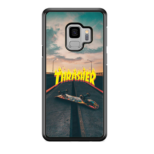 Thrasher Skate View Samsung Galaxy S9 Case - Carneyforia