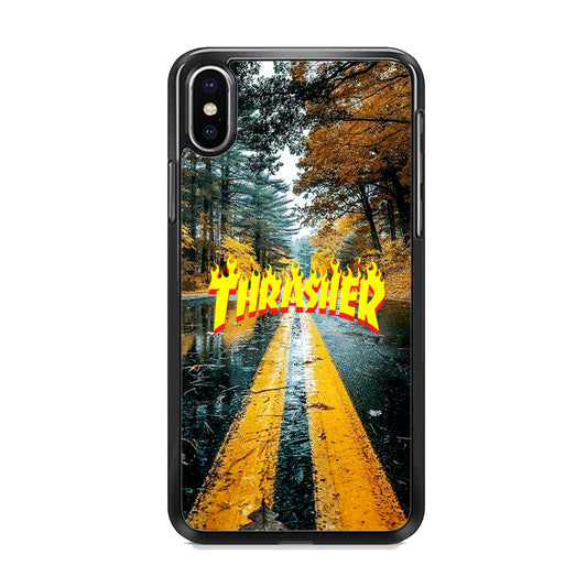 Thrasher The Trajectory of Nature iPhone XS Case - Carneyforia