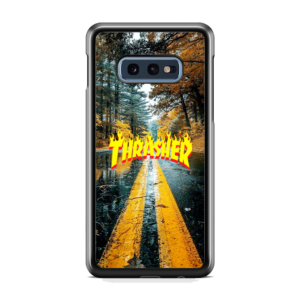 Thrasher The Trajectory of Nature Samsung Galaxy S10E Case - Carneyforia