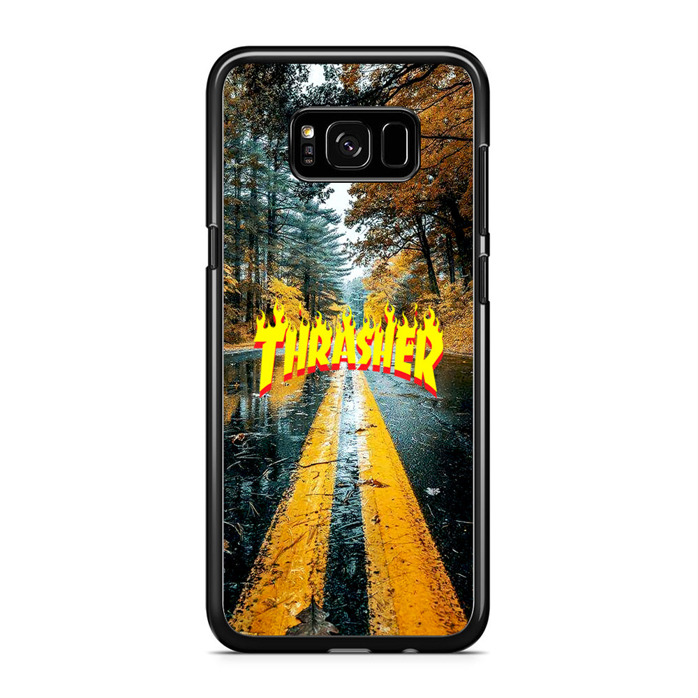 Thrasher The Trajectory of Nature Samsung Galaxy S8 Case - Carneyforia