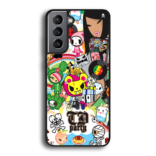Tokidoki Milky Party Samsung Galaxy S21 Plus Case - Carneyforia