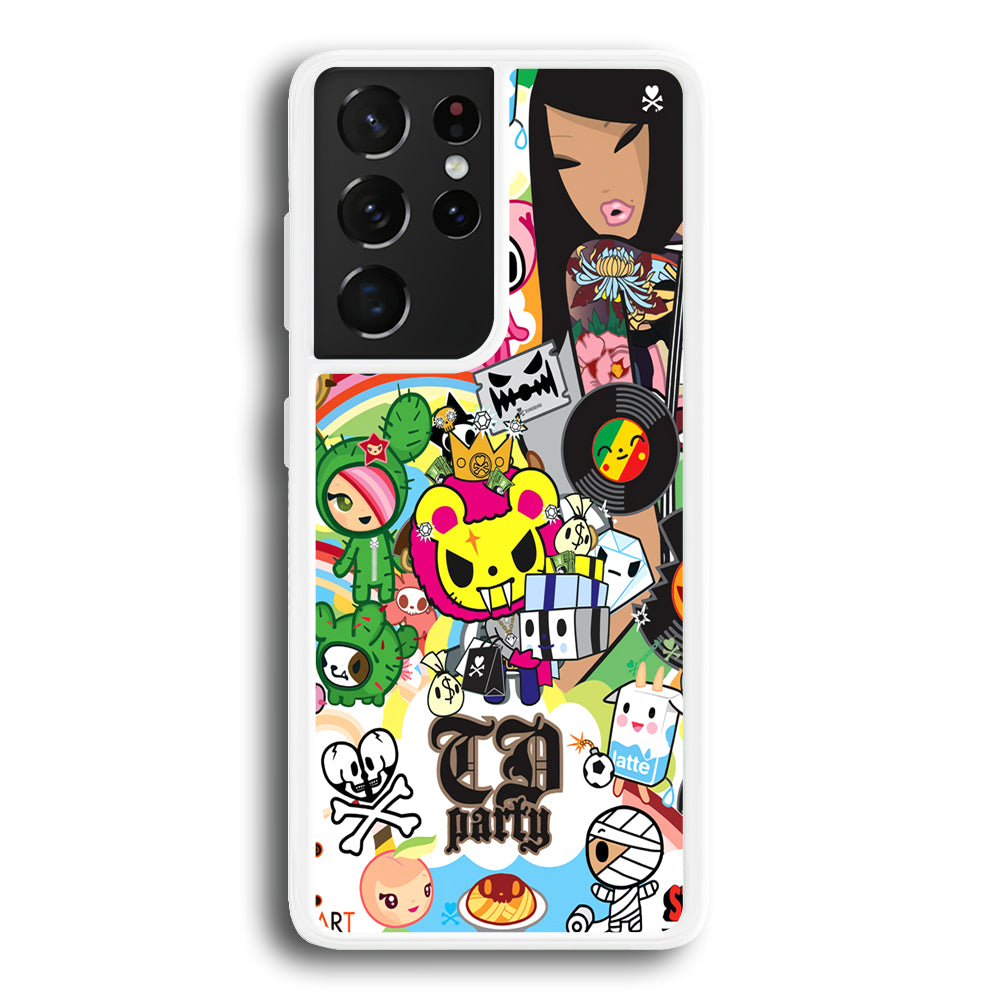 Tokidoki Milky Party Samsung Galaxy S21 Ultra Case