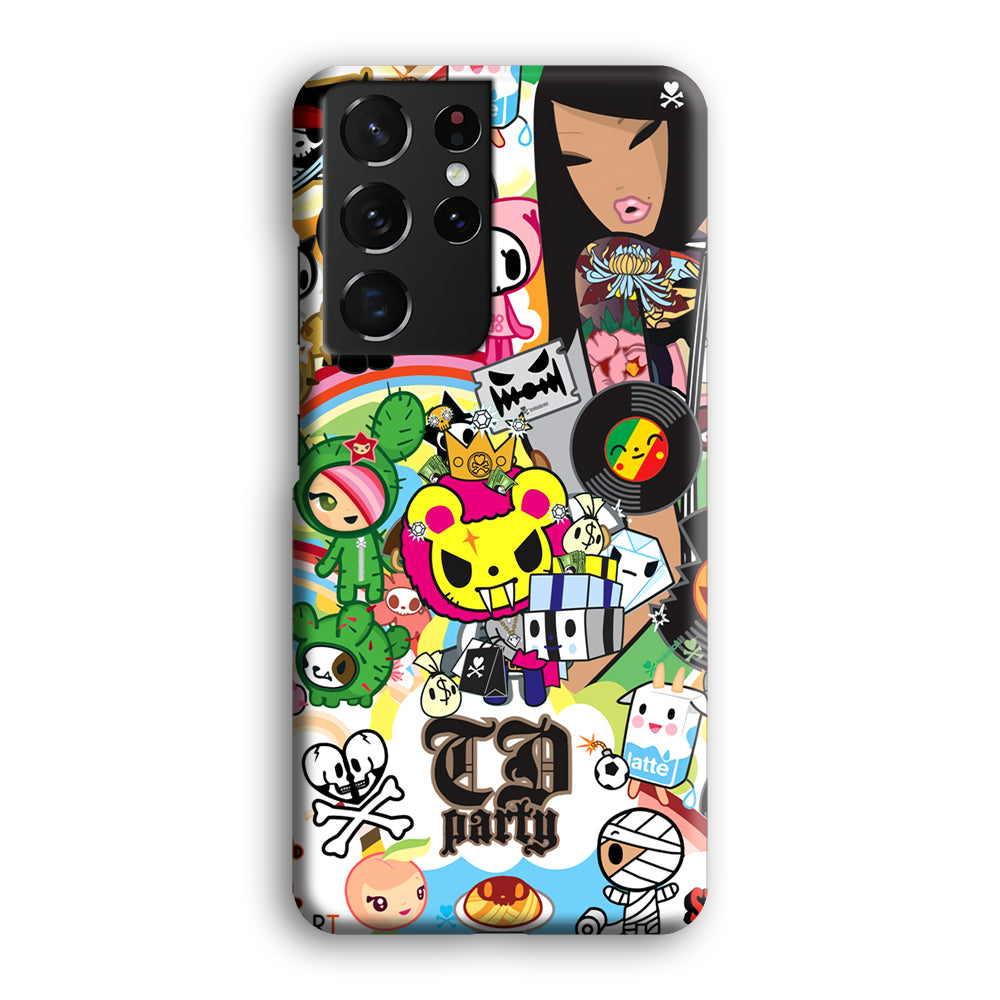 Tokidoki Milky Party Samsung Galaxy S21 Ultra Case