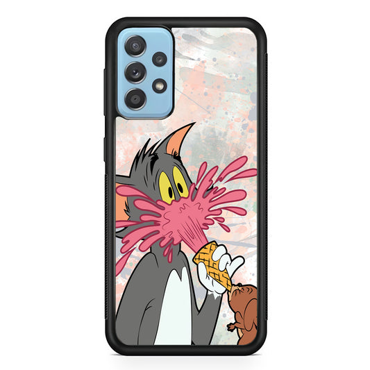 Tom And Jerry Ice Cream Gun Samsung Galaxy A52 Case