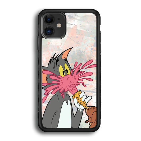 Tom And Jerry Ice Cream Gun iPhone 12 Case