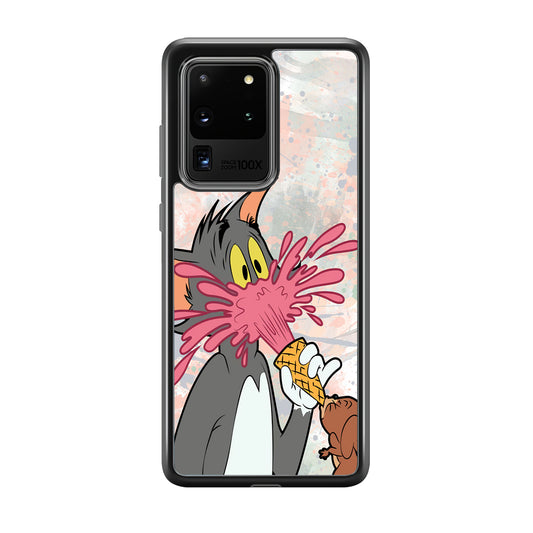 Tom And Jerry Ice Cream Gun Samsung Galaxy S20 Ultra Case